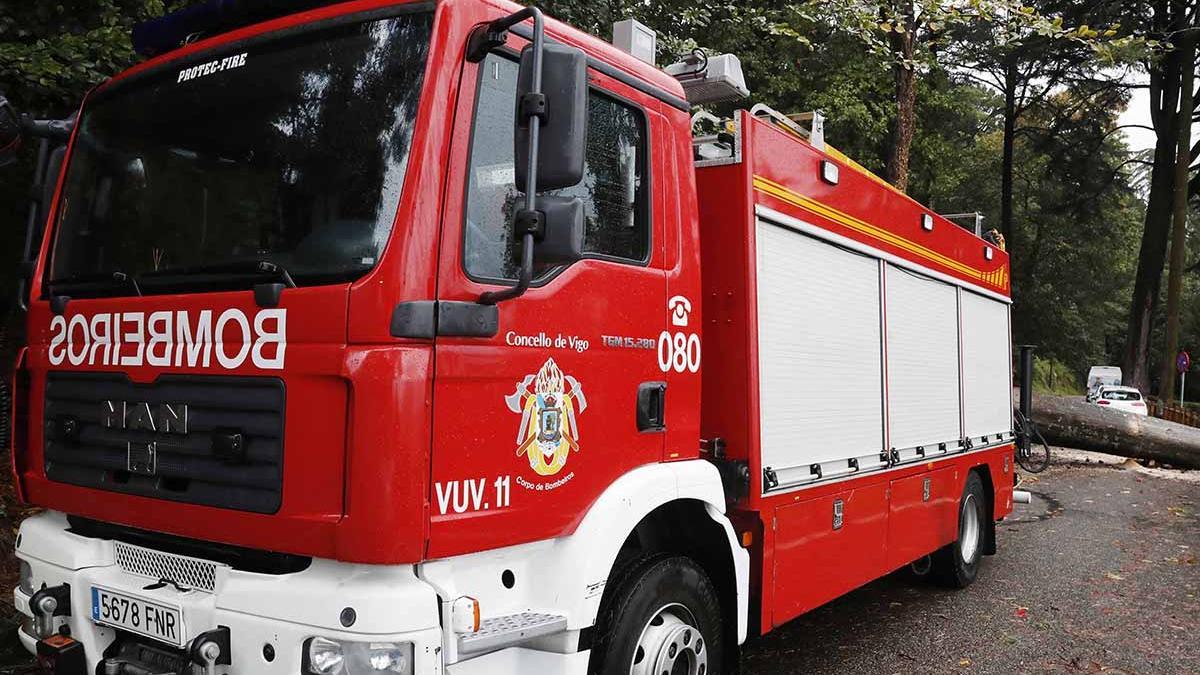 Los Bomberos, en una actuación anterior