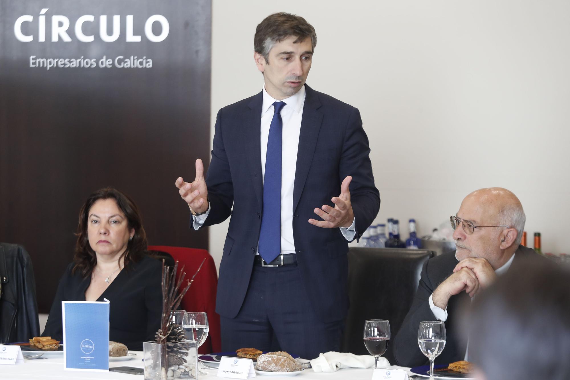 VIGO. NUNO ARAUJO PRESIDENTE DE LOS PUERTOS DE DOURO, LEIXOES Y VIANA