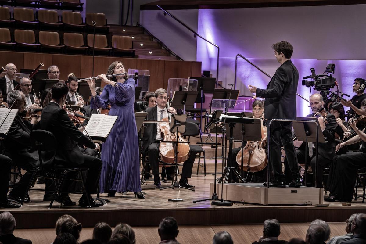 Un momento del concierto.