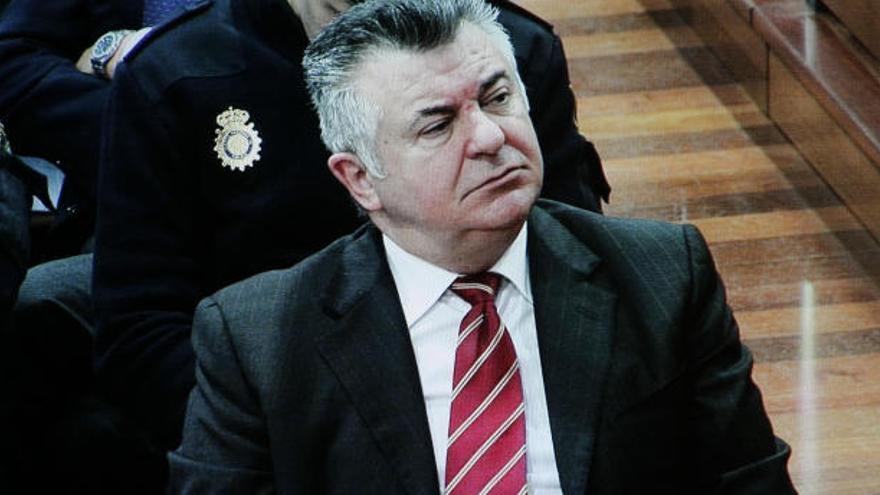 Juan Antonio Roca durante el juicio del caso Malaya.