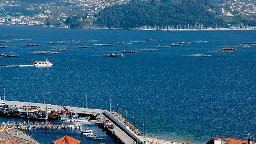 La tubería llegará a la ría desde el depósito de O Casal para sumergirse hasta el muelle de O Con.