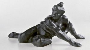 Desnudo apoyado sobre las manos, de Henri Matisse.