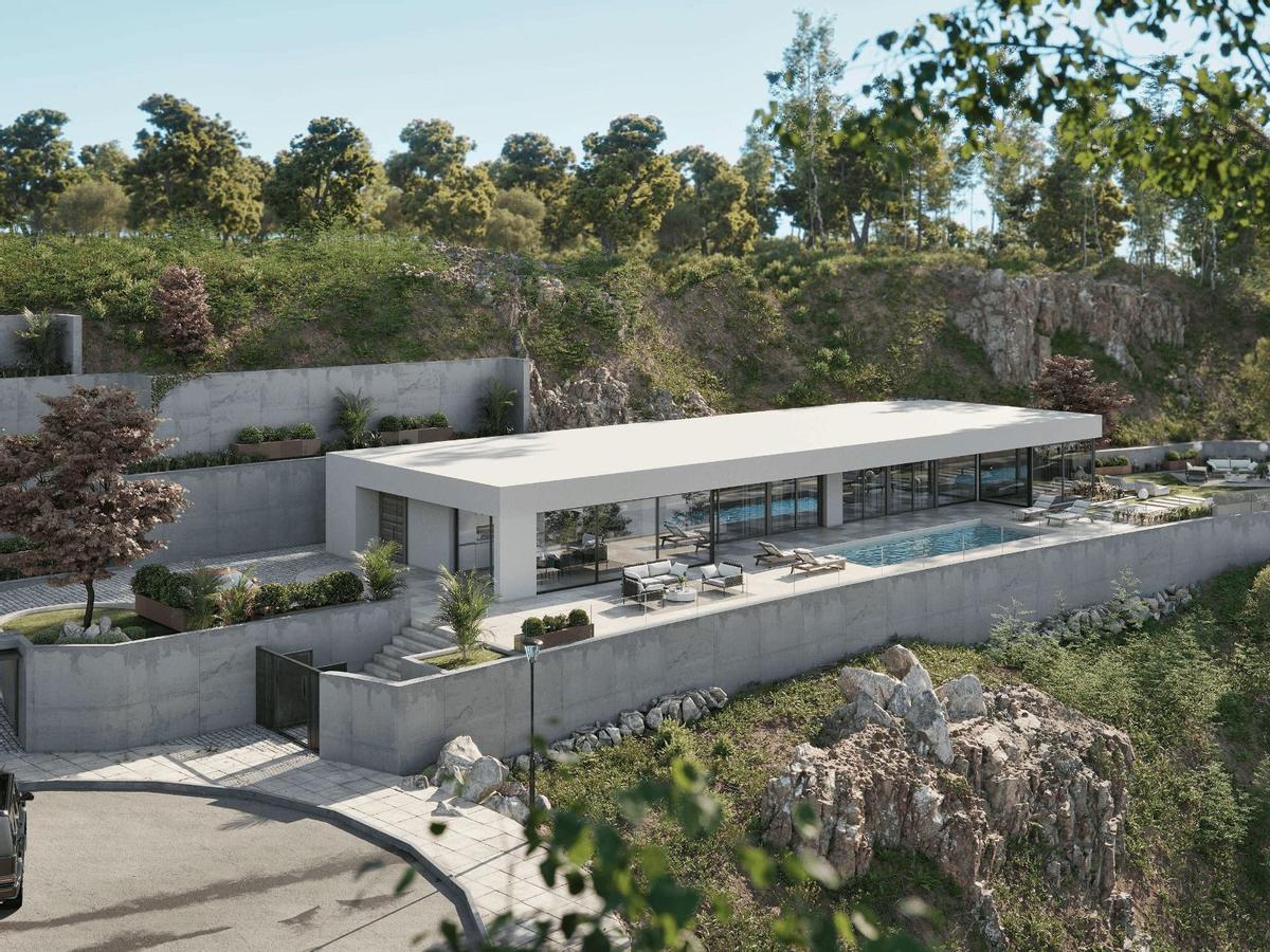 Las villas tipo Unique de Oceanic en Manilva están diseñadas en una sola planta.