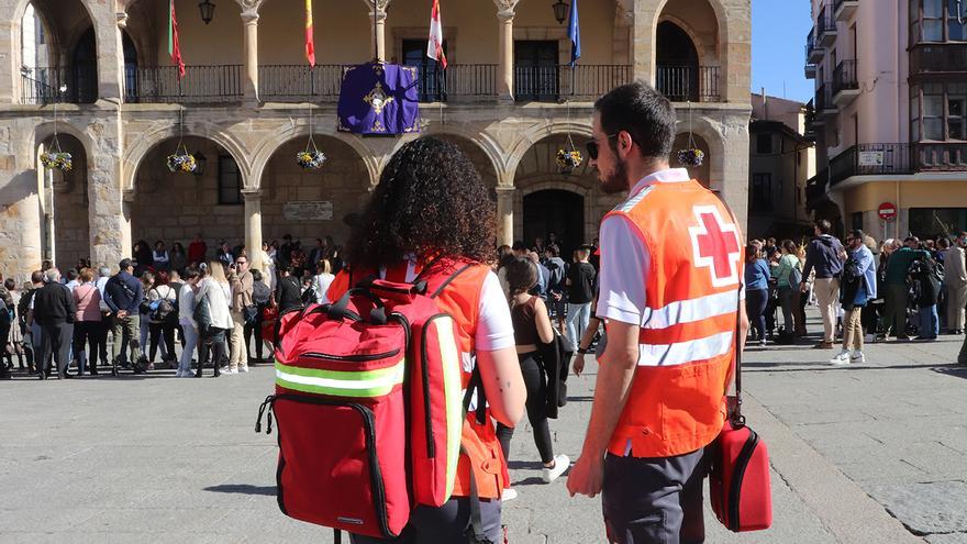 Cruz Roja Zamora activa su dispositivo especial por Semana Santa