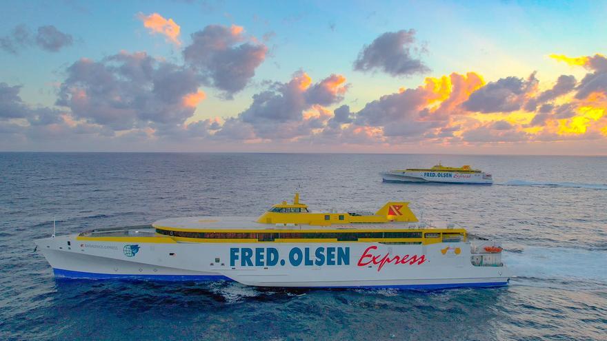 Fred. Olsen cierra  2022 con más de tres millones de pasajeros en sus viajes entre islas