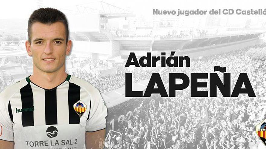 El Castellón apuntala la defensa con el fichaje de Adrián Lapeña