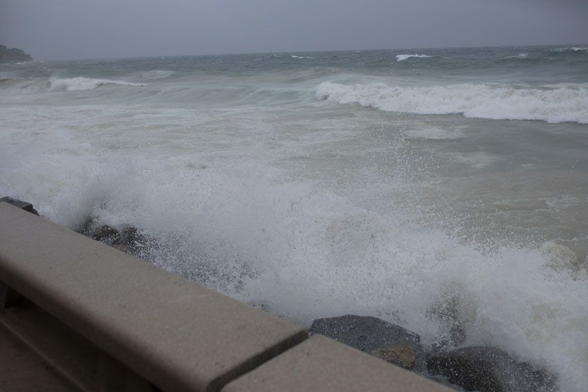 Temporal marítim a Lloret de Mar i Blanes