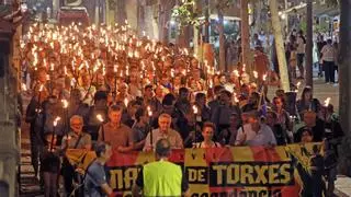 La Marxa de Torxes de Manresa, en un minut
