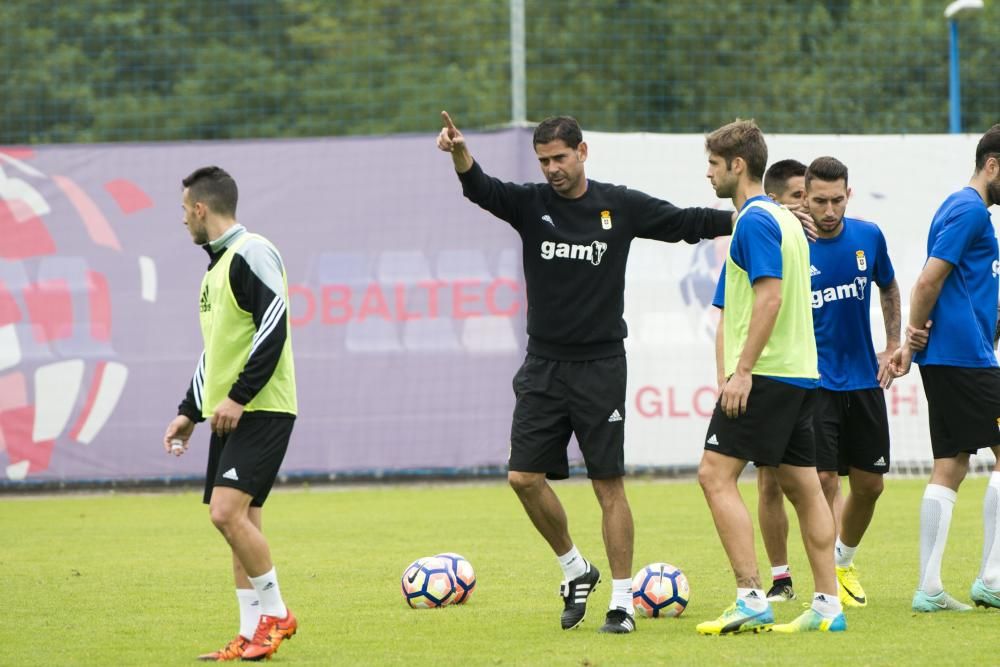 Entrenamiento del Real Oviedo