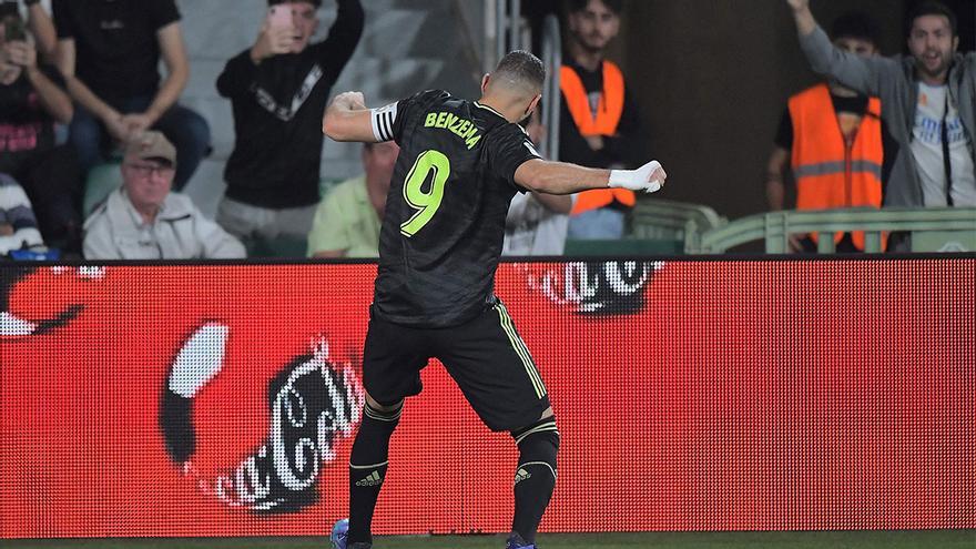 Elche - Real Madrid | El gol de Benzema