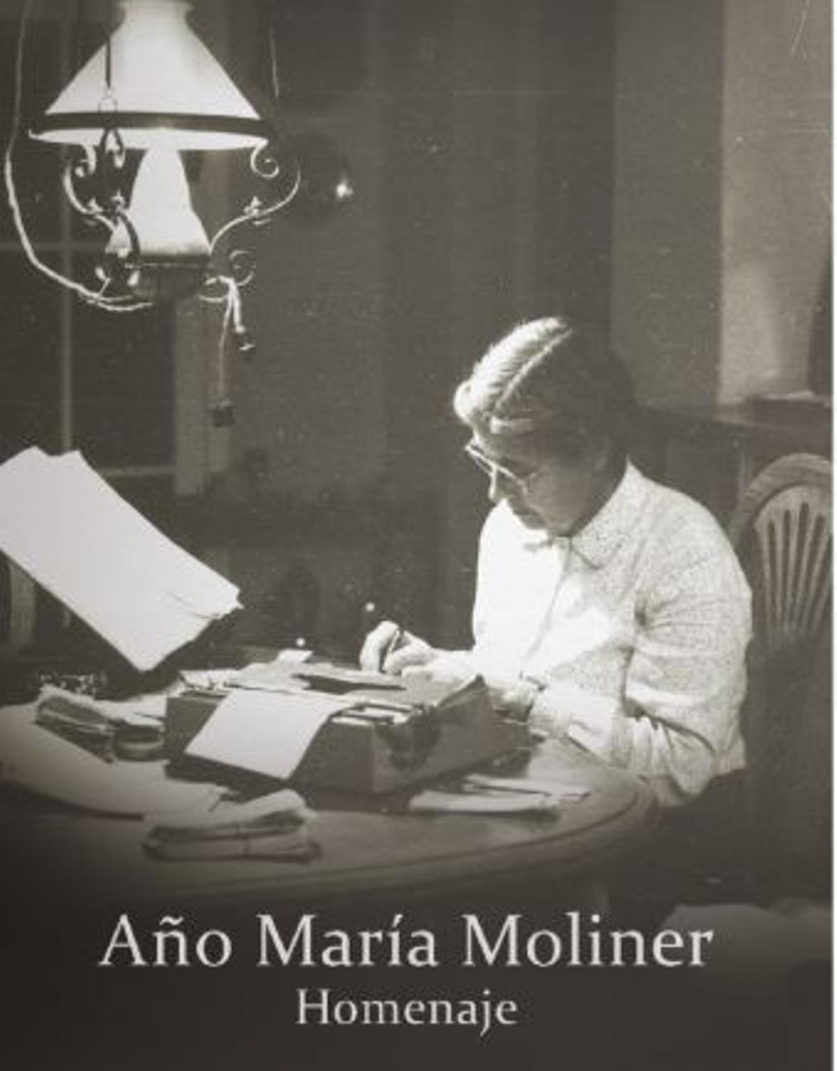 Cartel Homenaje a María Moliner