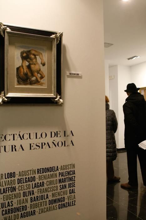 Inauguración de una muestra en Espacio 36