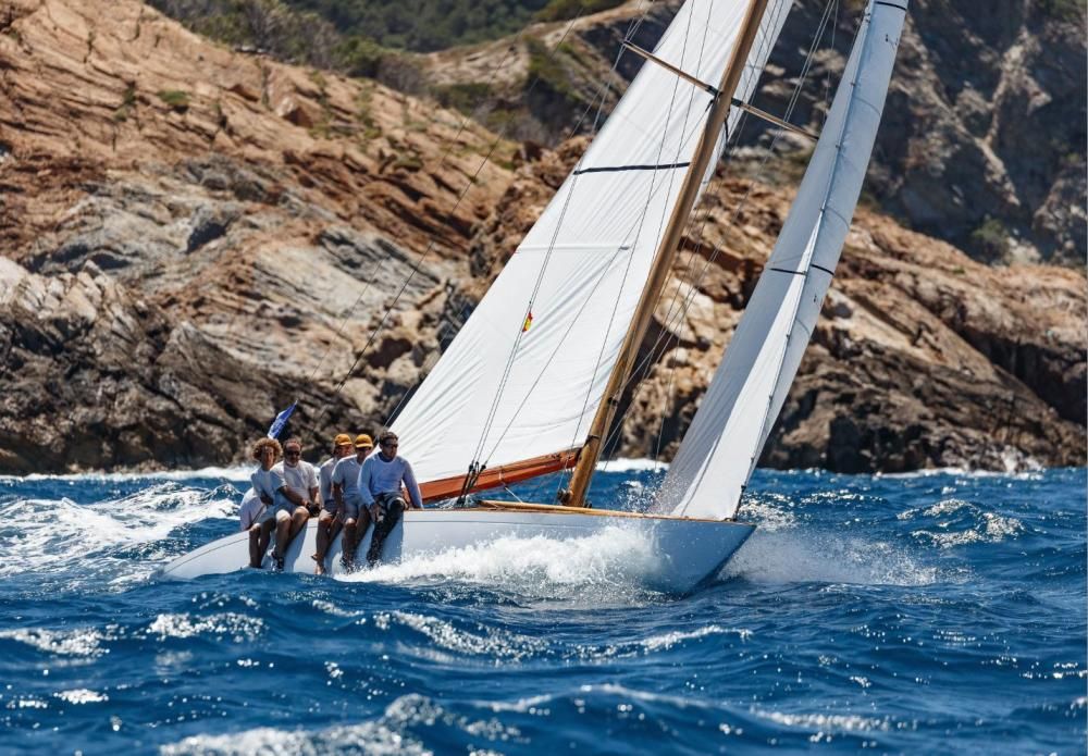 Segona jornada de la regata «I Vela Clàssica Costa Brava» a l''Estartit