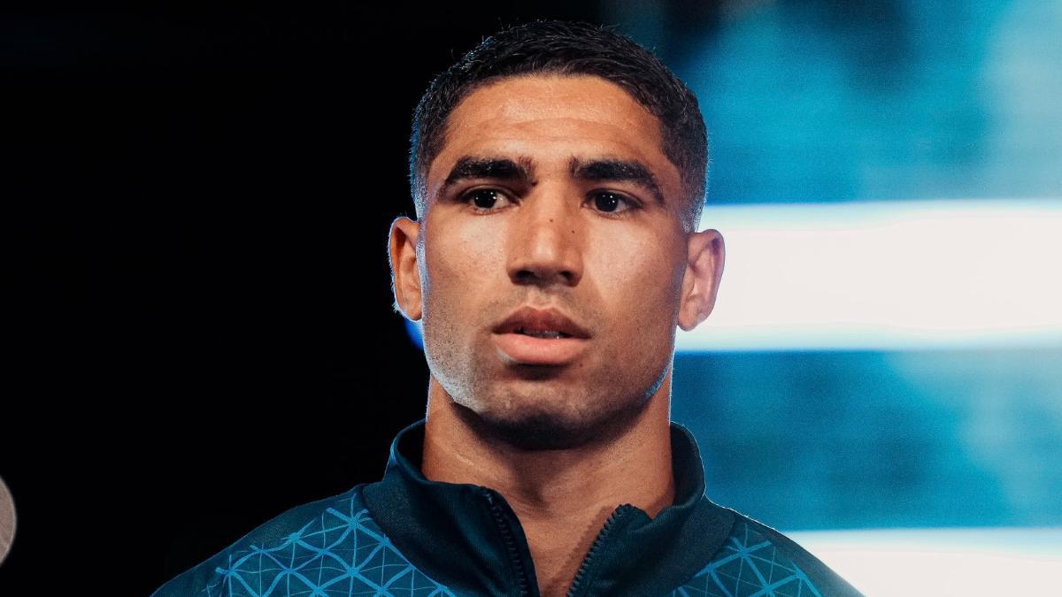 Achraf, con el PSG