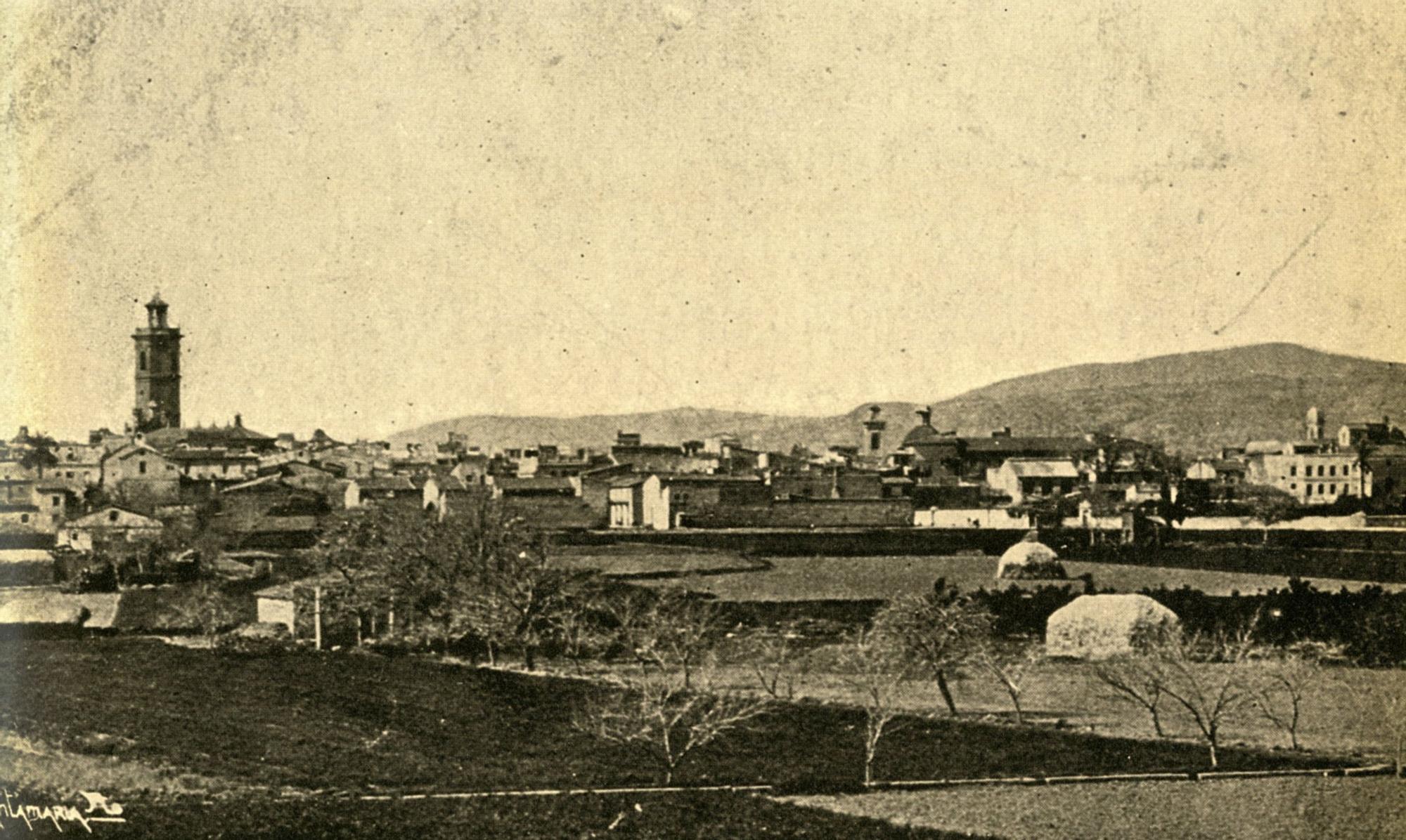Panorámica de la ciudad a principios del siglo XX.