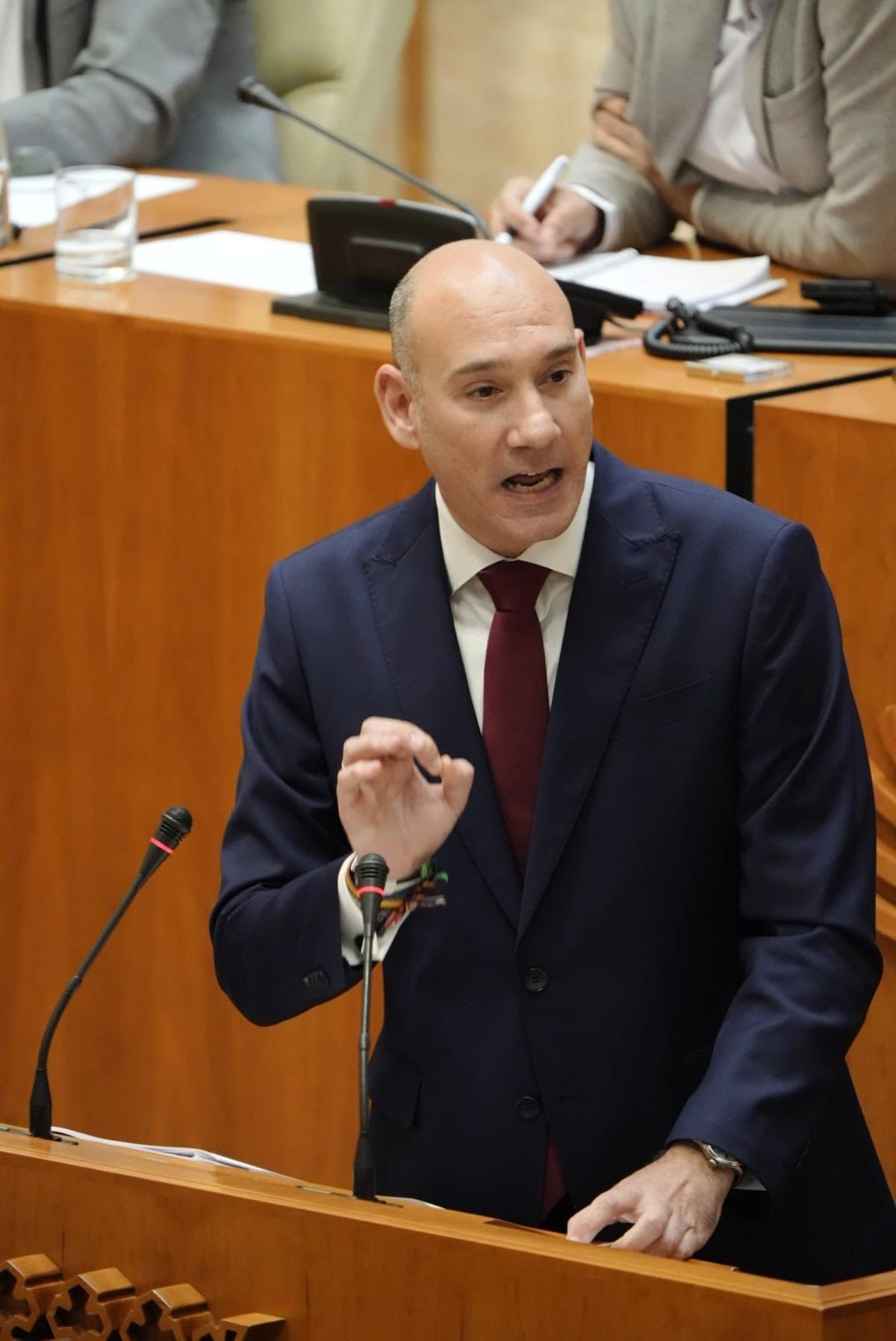 José Ángel Sánchez Juliá, portavoz del Grupo Parlamentario Popular.