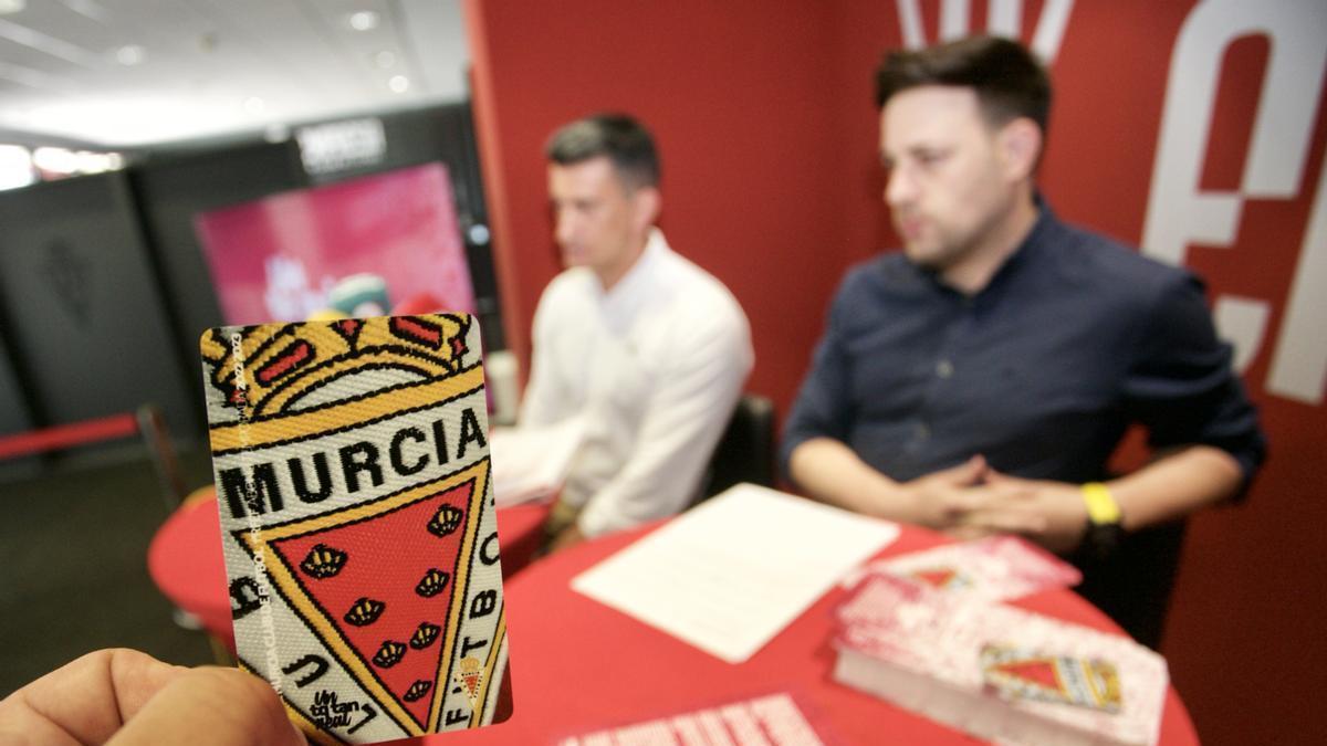 Presentación de los abonos del Real Murcia.