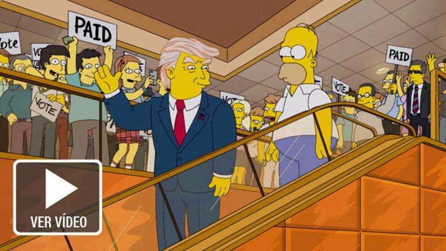 Diez de las predicciones acertadas de &#039;Los Simpson&#039;.