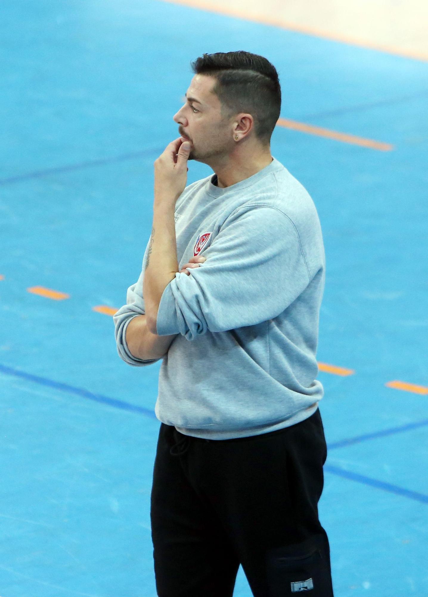 El entrenador del Vigo, Pablo Parga.