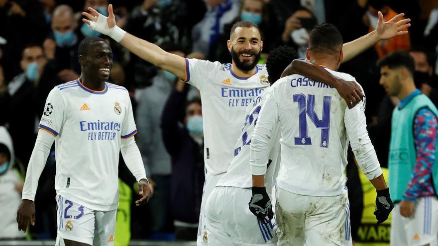 Vinicius y Benzema alegran un partido gris del Real Madrid ante el Shakhtar Donetsk