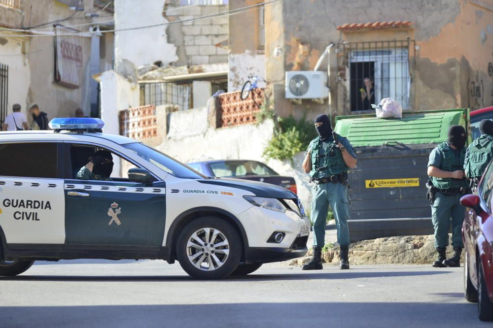 Macrooperación policial contra el narcotráfico en Cartagena