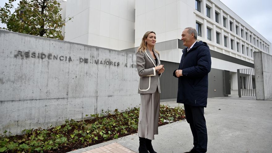 Lista la nueva residencia de A Eiriña, que recibirá a sus primeros usuarios en 2025