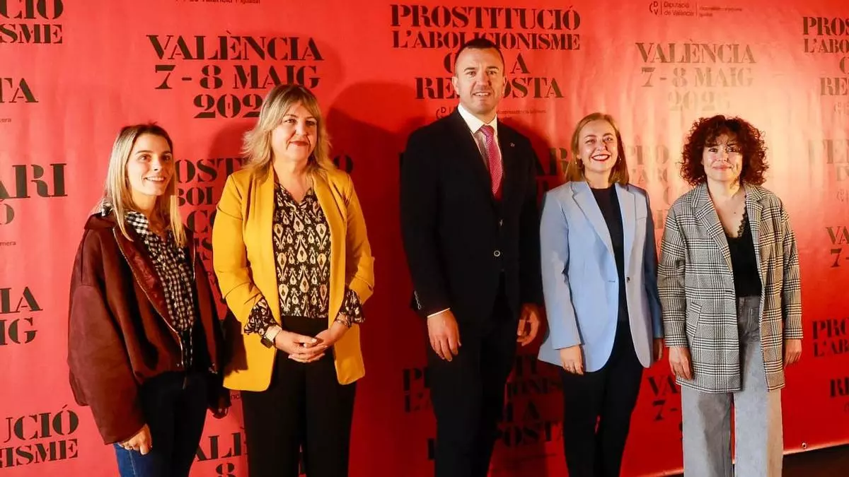 Evento "Abolición de la Prostitución y Explotación Sexual" en la Diputació de València