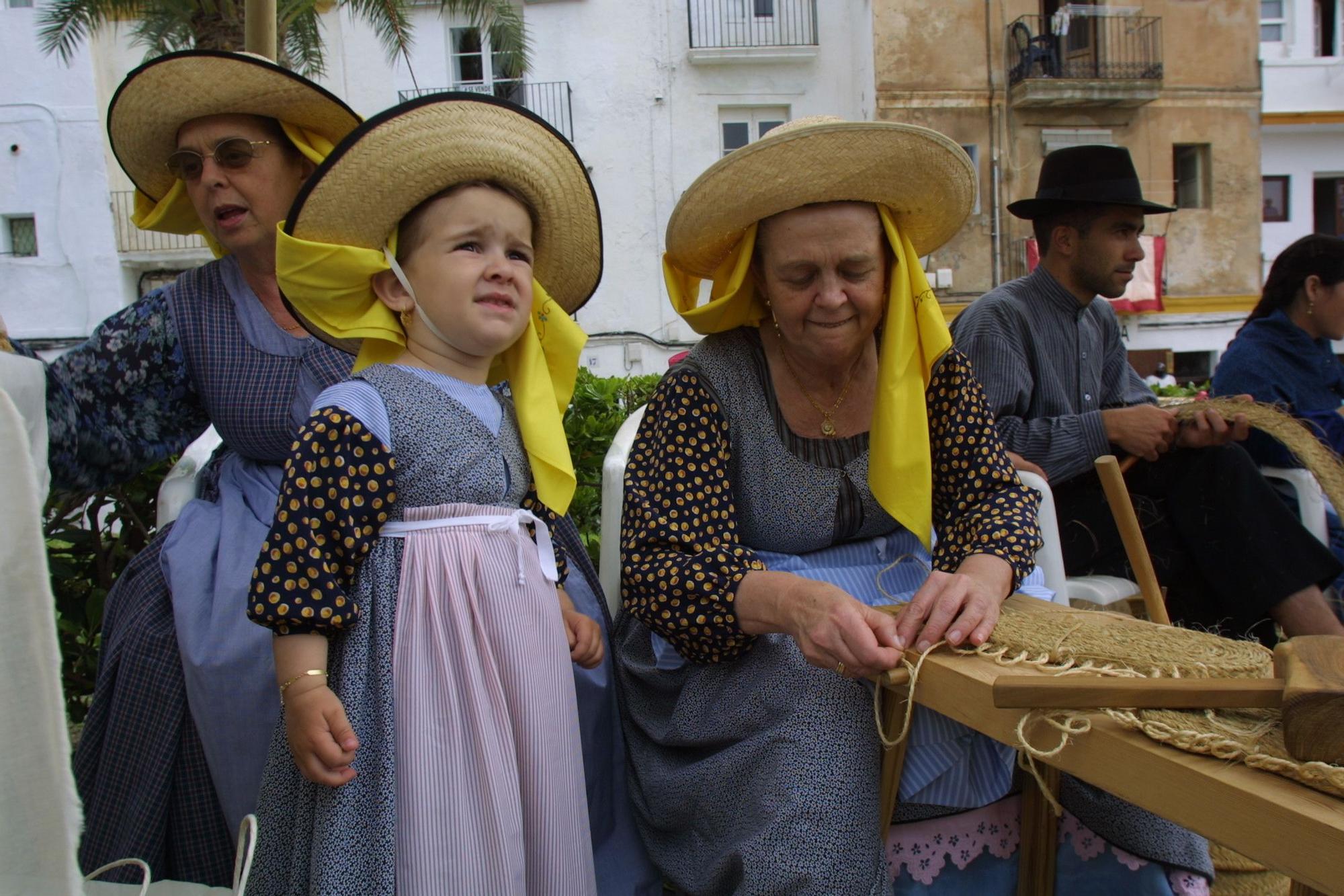 Edición de 2003 de la Feria Medieval de Ibiza.