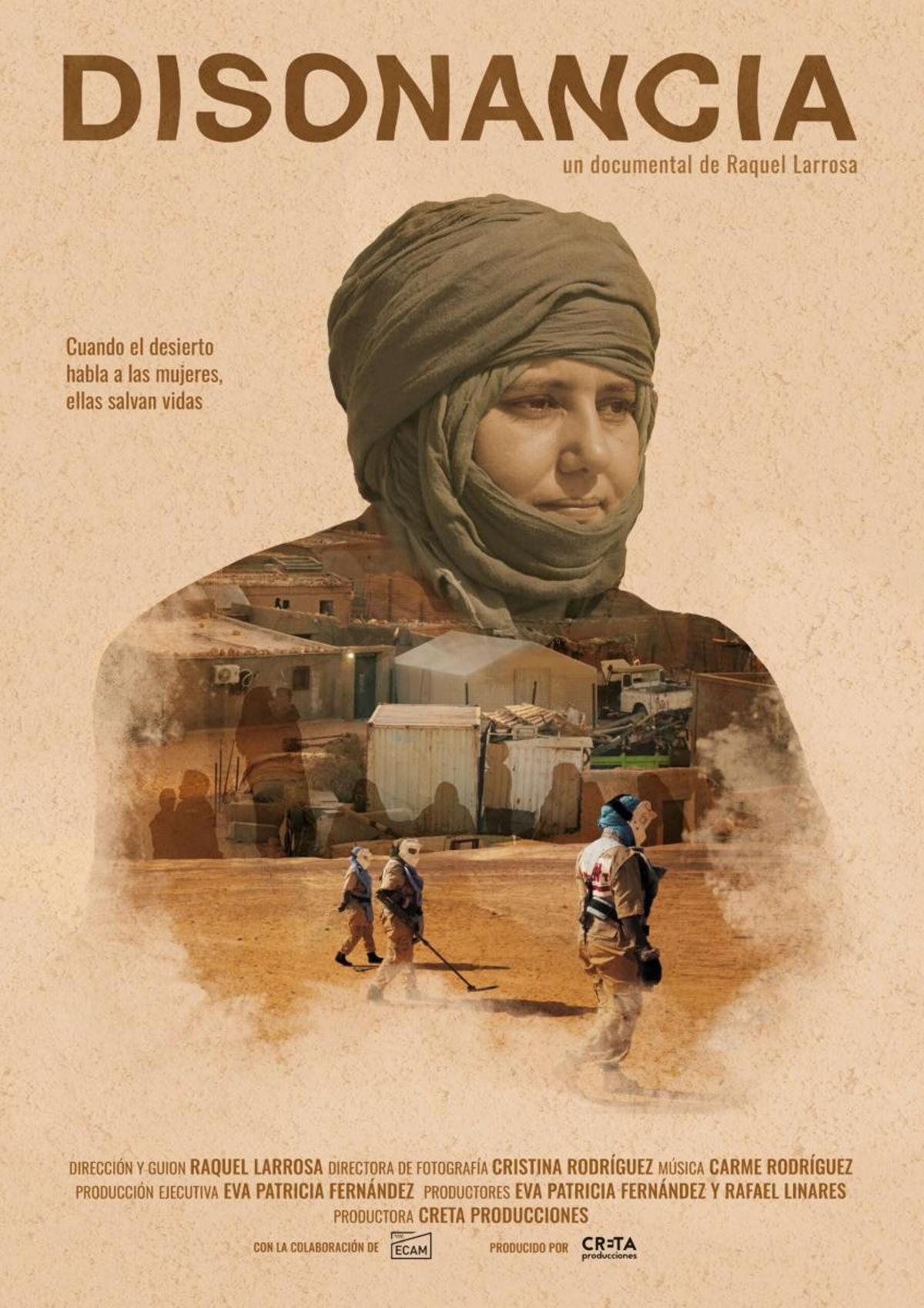 Cartel de 'Disonancia', el corto que Rafael Linares ha producido.