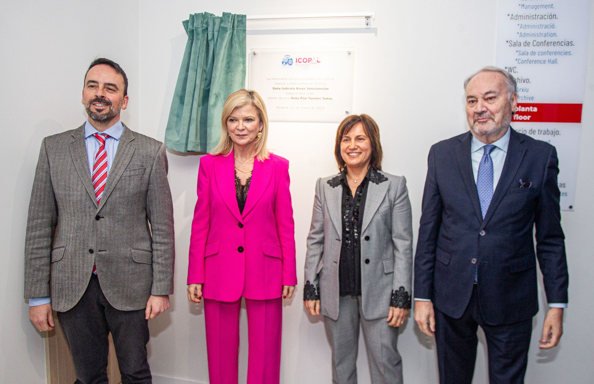 Inauguración de la sede del ICOPAL