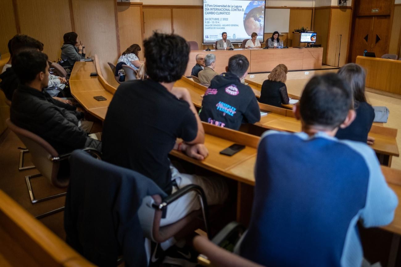 Foro de expertos sobre el cambio climático en la ULL