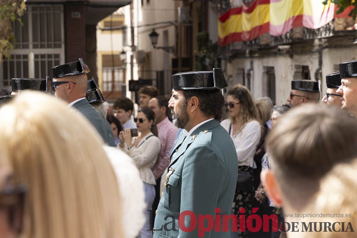 Así se ha vivido el día de la patrona de la Guardia Civil en Caravaca