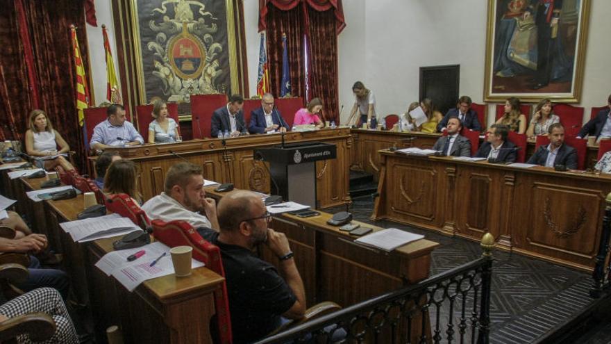 Pleno del 29 de julio en el que se aprobaron los presupuestos