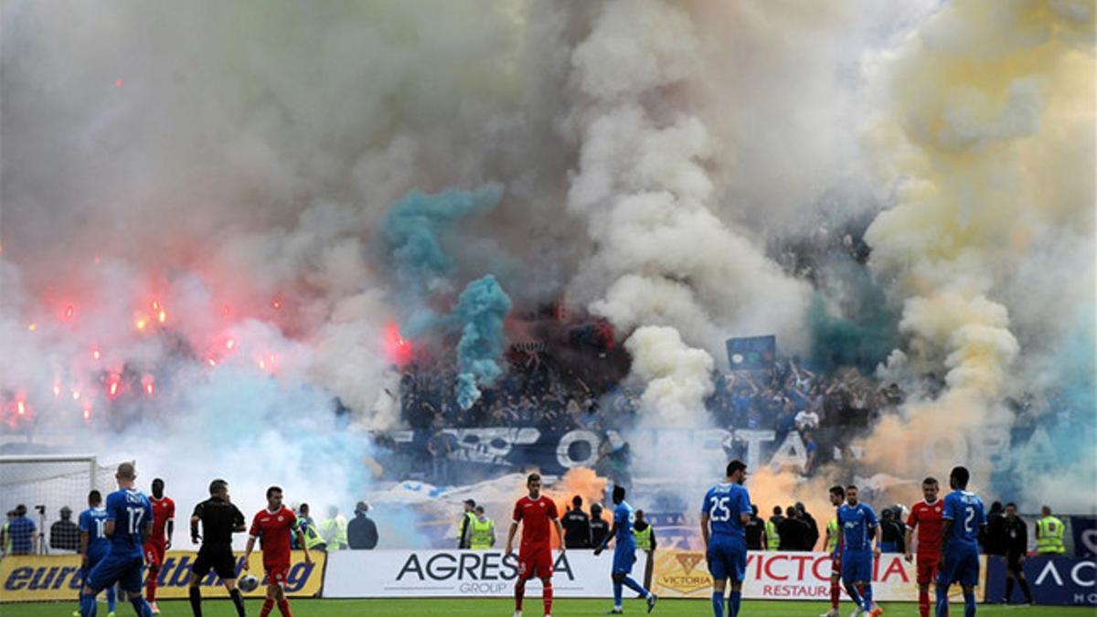 Un partido entre el CSKA Sofia y el Levski Sofía