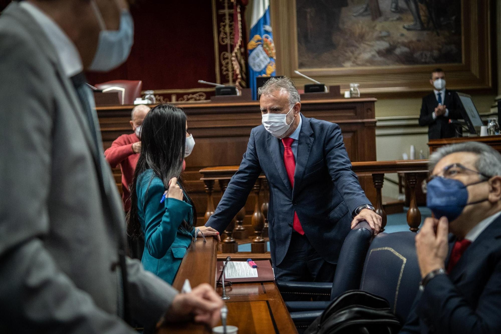 Pleno del Parlamento de Canarias del 26 de enero de 2021