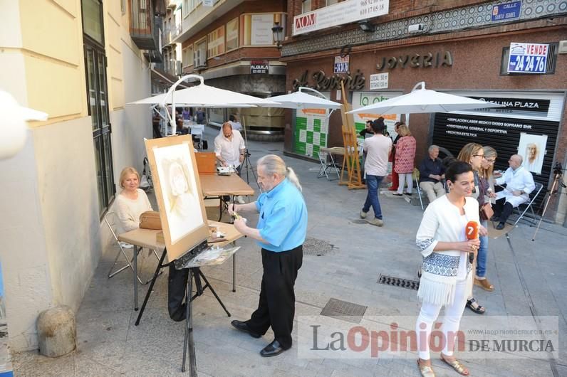 Retratos de seis pintores en el Ramón Gaya