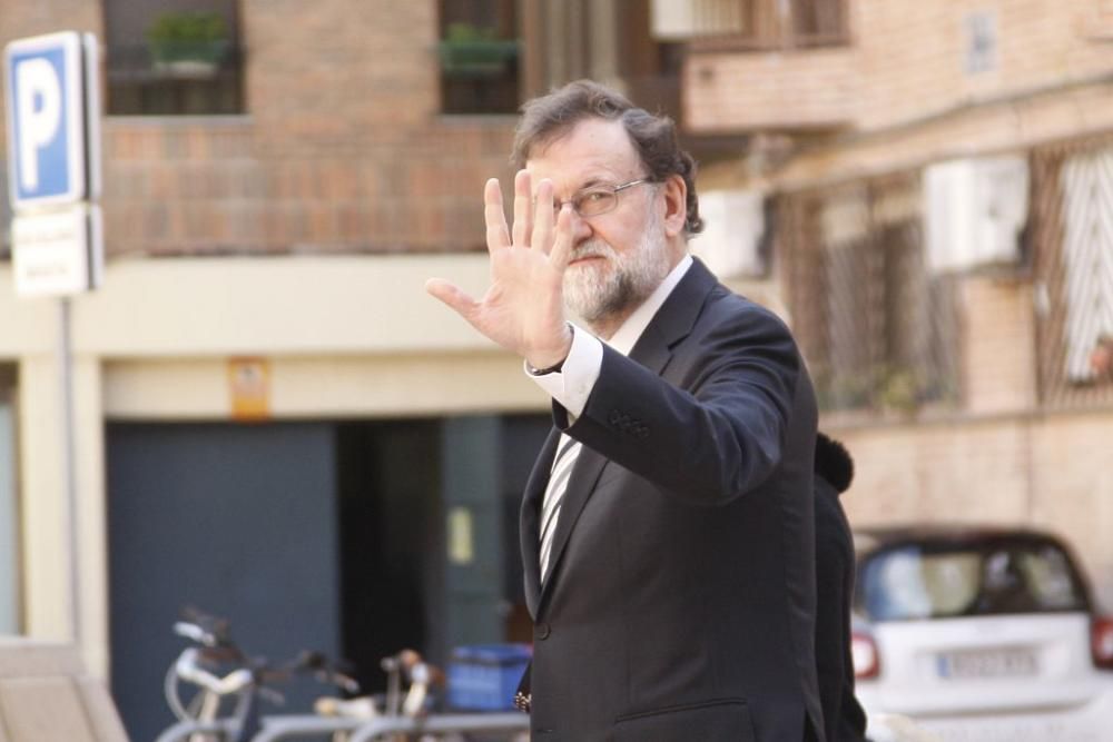 Mariano Rajoy acude a una boda en Cartagena