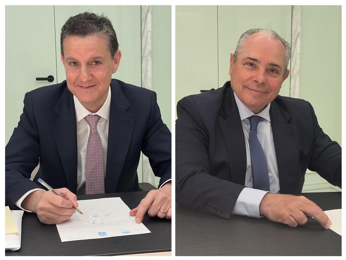 Vicente Francisco Cervera Muñoz y Enrique López Monzó.