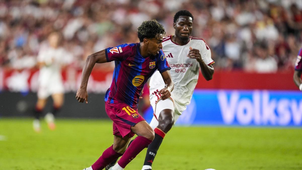 SEVILLA BARCELONA | Raphinha puede con todo: marca tres goles al Sevilla y el Barça asalta el Pizjuán
