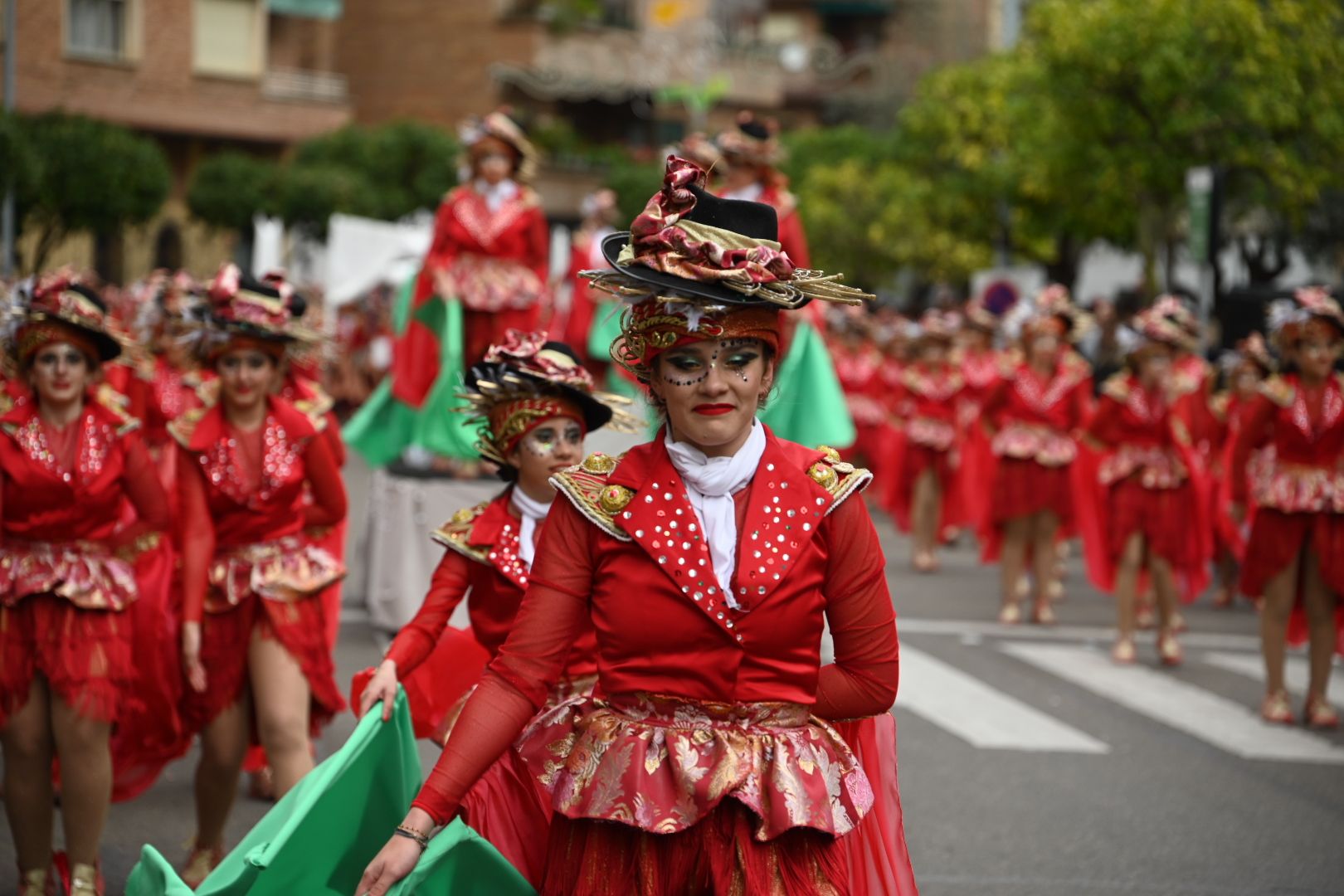 Desfile de comparsas del Carnaval de Badajoz