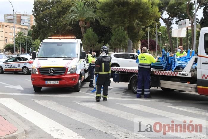 Explosión en una gasolinera de Cartagena