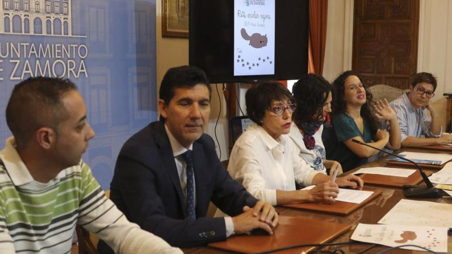 Presentación en el Ayuntamiento.