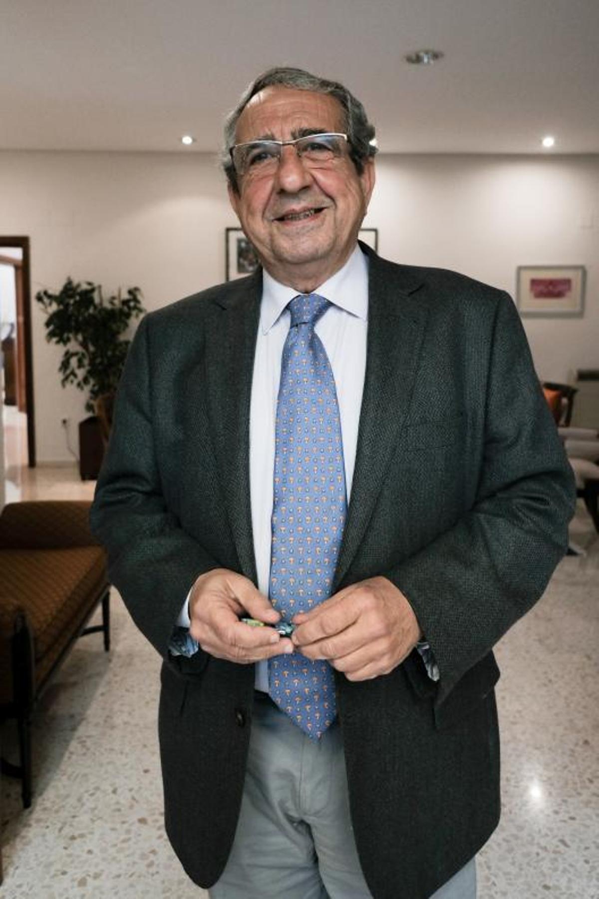 El rector de la Universidad de Málaga, José Ángel Narváez. | GREGORIO MARRERO