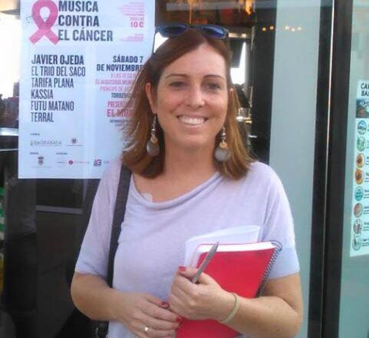 La joven doctora Pilar Galera