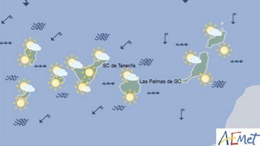 Canarias despierta con cielos despejados