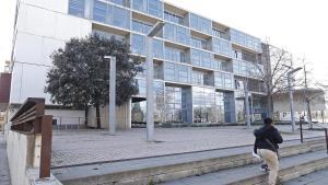 La Façana del Palau de Justícia, on hi ha lAudiència de Girona.