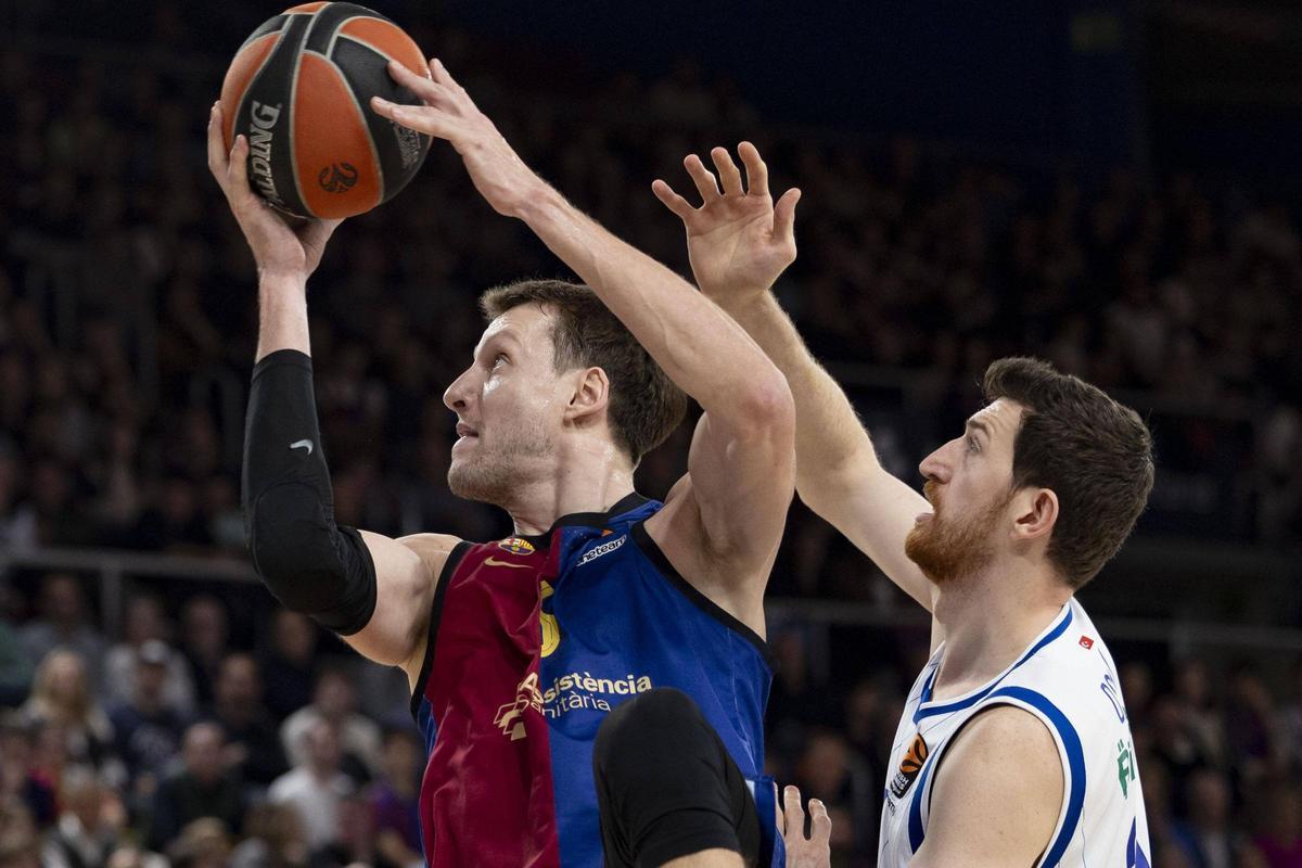 El Barça necesita a Vesely en este tramo decisivo de la temporada
