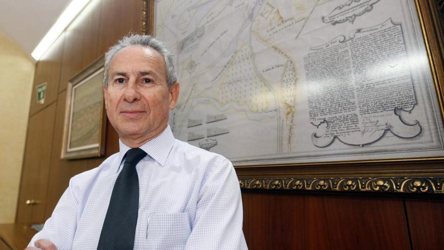El presidente de la Confederación Hidrográfica del Segura, Miguel Angel Ródenas