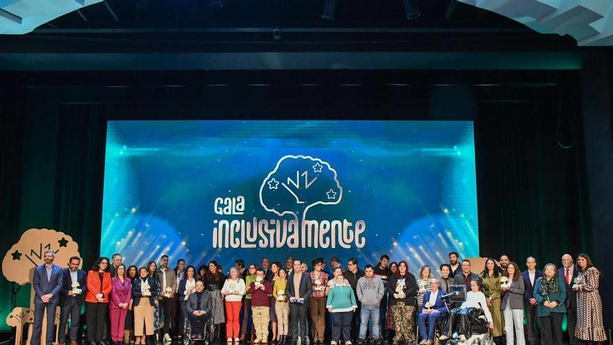 Fundación Eurocaja Rural reconoce en la 'Gala Inclusivamente' iniciativas que impulsan el empleo y la creatividad de personas con discapacidad