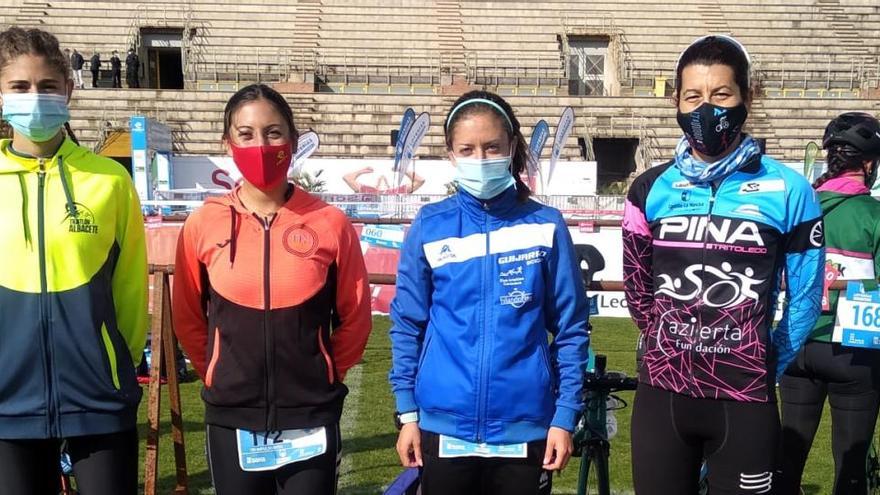 Cinco medallas con acento murciano en el Nacional de duatlón